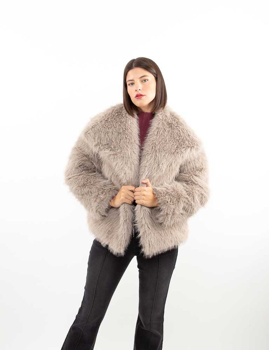 Chaqueta Peluda Mujer Fiorucci