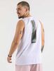 Polera de Algodón Sin Mangas Hombre Gangster