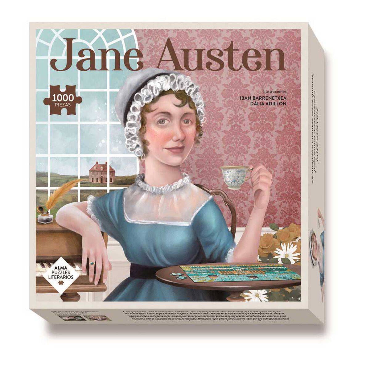 Juegos Mentales Puzzle Jane Austen SL Anders Producciones Editorial Alma