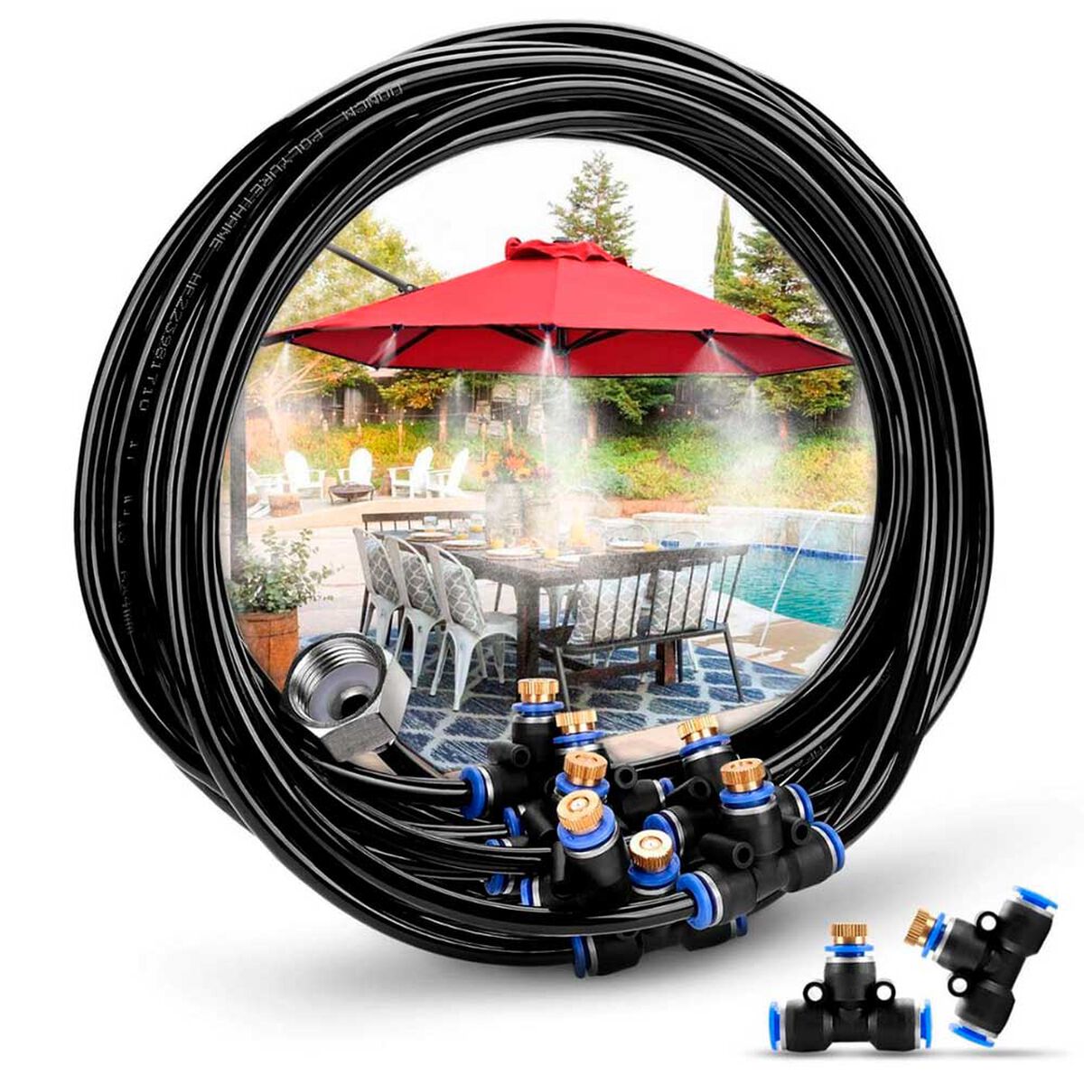 Waterpark Rociador Cama Elástica 2,4 mt 8ft