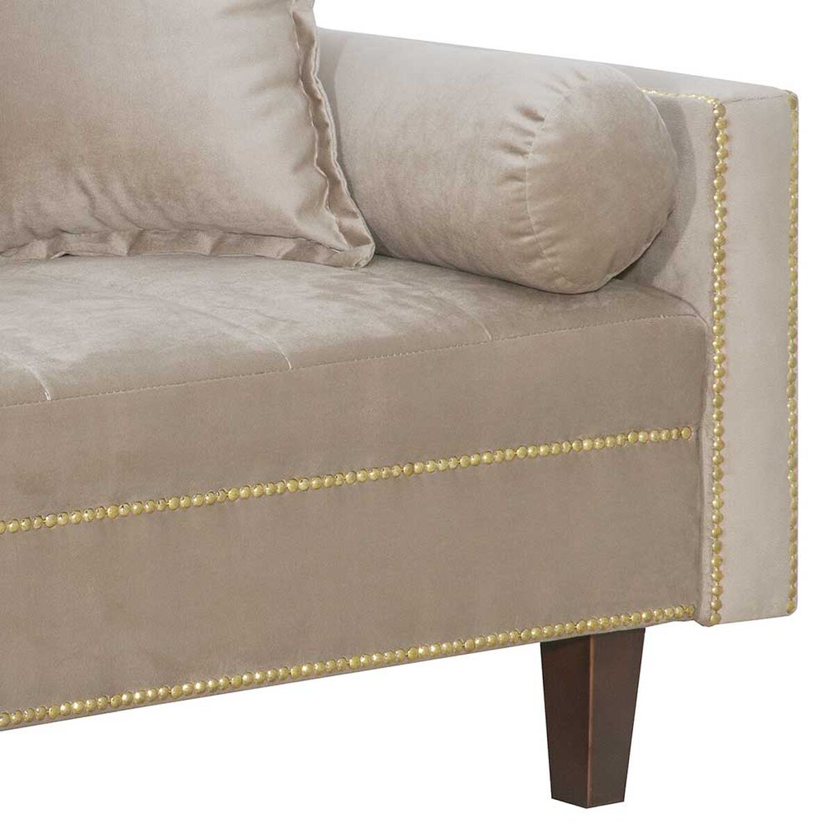 Futón Black Factory Golden 3 Cuerpos Beige