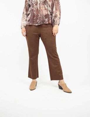 Imagen 1 del producto Leggins Flare Mujer Extralindas Cafe