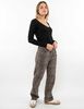 Jeans Indigo Animal Print Recto Mujer Icono