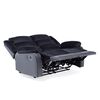 Sofa Reclinable VYS SPA Venom 2 Cuerpos Negro