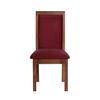 Juego de Comedor Latam Home Pamplona Burgos 6 Sillas Cuero Caf&eacute; Moro