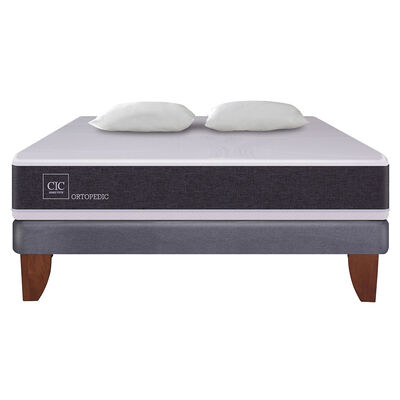 Imagen 2 del producto Cama Europea CIC 2 Plazas Ortopedic + Almohadas