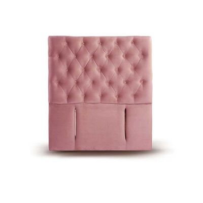 Respaldo Latam Home 1,5 Plazas Florencia Tela Velvet Palo Rosa
