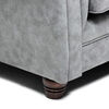 Sofá Barra Design Chesterfield 3 Cuerpos Skin Gris