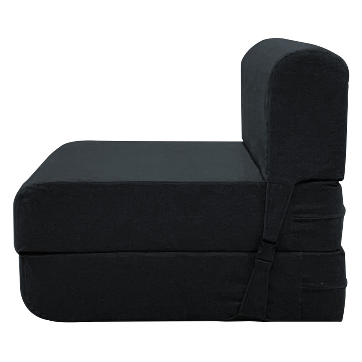 Sofá Cama Mantahue 1 Cuerpo Grafito