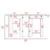 Mesa Abatible TuHome Compact Wengue