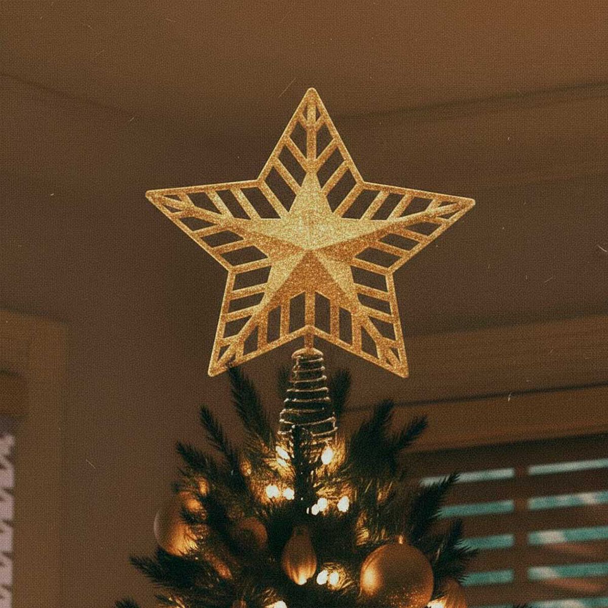 Adorno Navide&ntilde;o Estrella &Aacute;rbol de Navidad Casanova