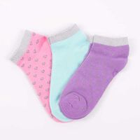 Pack 3 Unidades de Calcetines Niño Mila Fucsia