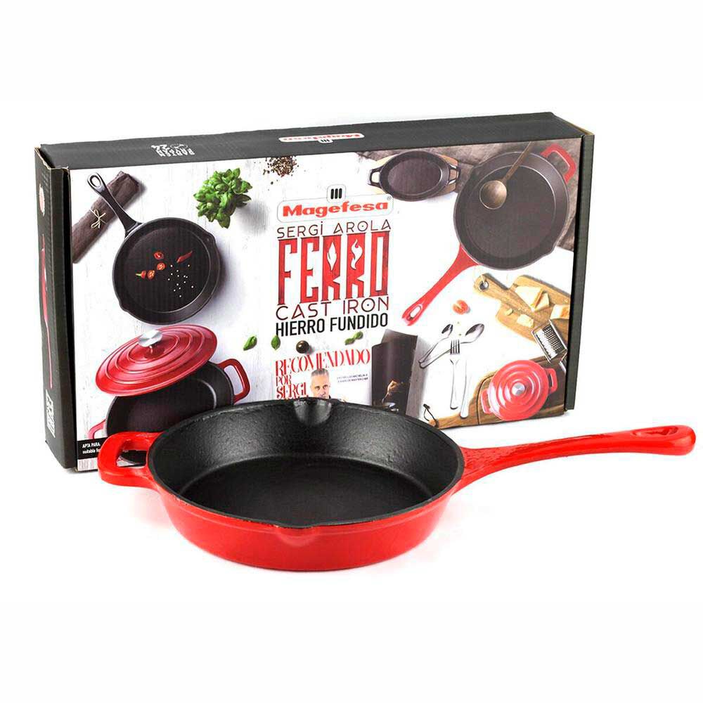 Sartén Fierro Fundido Magefesa Ferro 24 cm