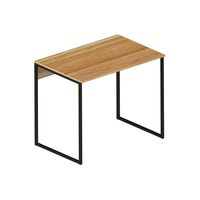 Escritorio Vekkahome Urban Patas Metalicas Café 90Cm