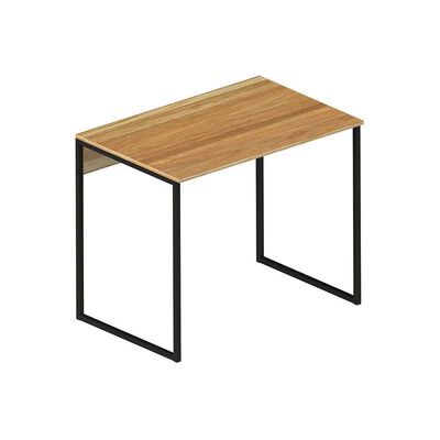 Escritorio Vekkahome Urban Patas Metalicas Café 90Cm