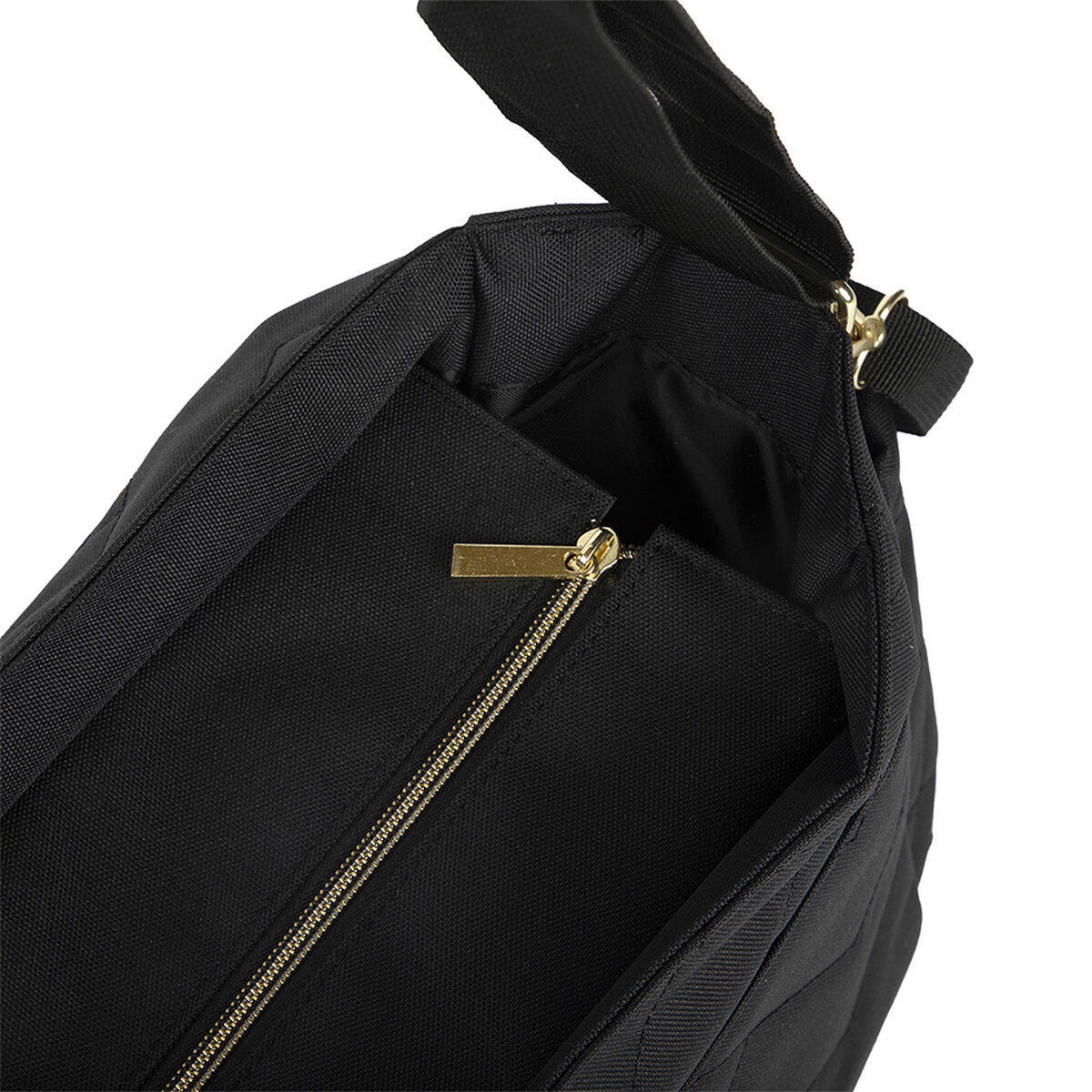 Bolso Motto Gold Negro