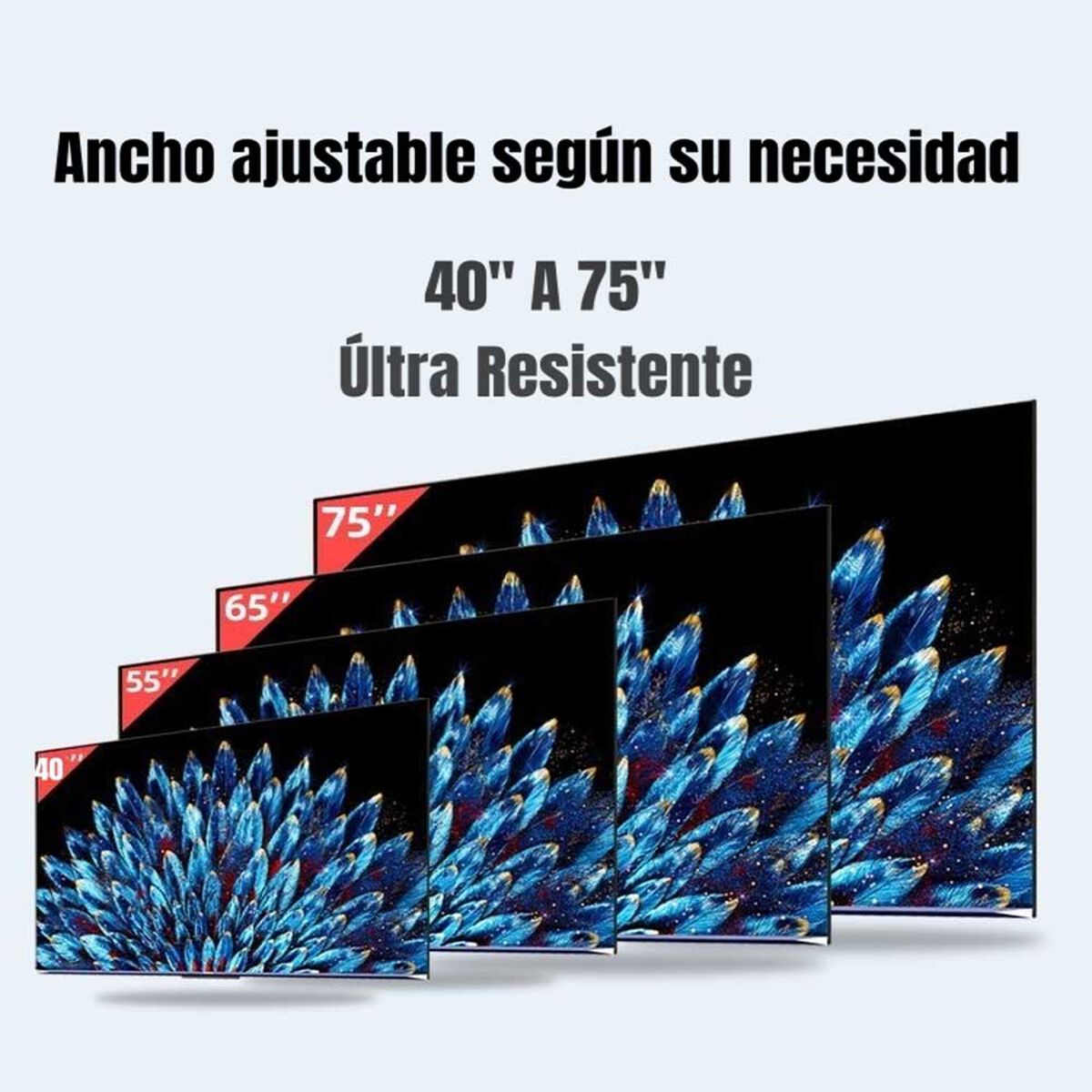 Soporte TV Ajustable LuBabycas 40" a 75"