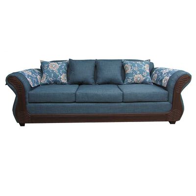 Sofá Almore Irlanda 3 Cuerpos Azul