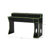 Escritorio Gamer Vekkahome Link Negro Verde