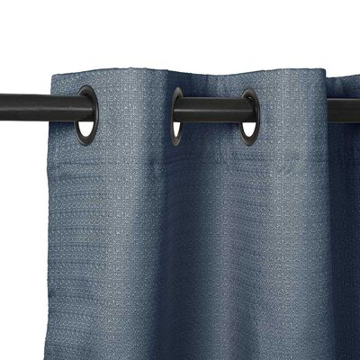 Imagen 2 del producto Set de Cortinas Blackout Mashini Regata Argolla 220 x 140 cm Azul