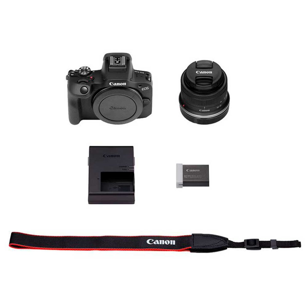 Cámara Canon Mirrorless EOS R100 18-45 IS STM