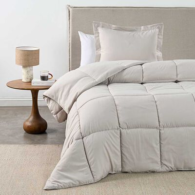 Imagen 1 del producto Plumón Cannon 1.5 Plazas Softwash Beige