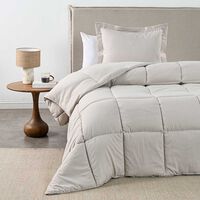 Plumón Cannon 1.5 Plazas Softwash Beige