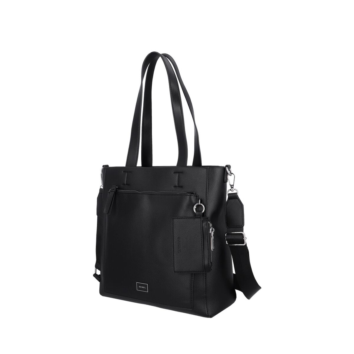 Cartera Tote Secret Nara ST6 M Negro