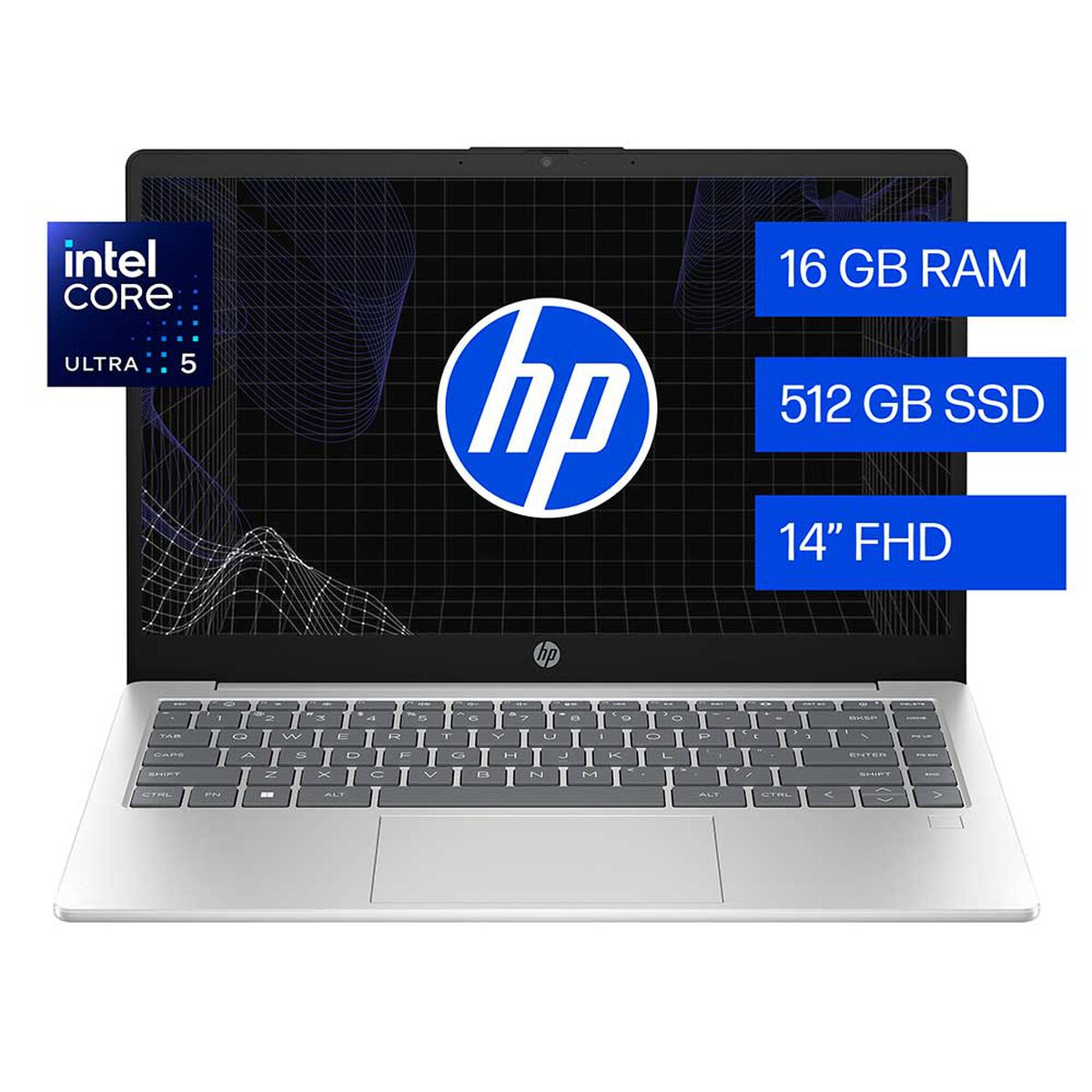 Notebook HP 14-ep1000la Intel Core Ultra 5 16GB 512GB SSD 14"
