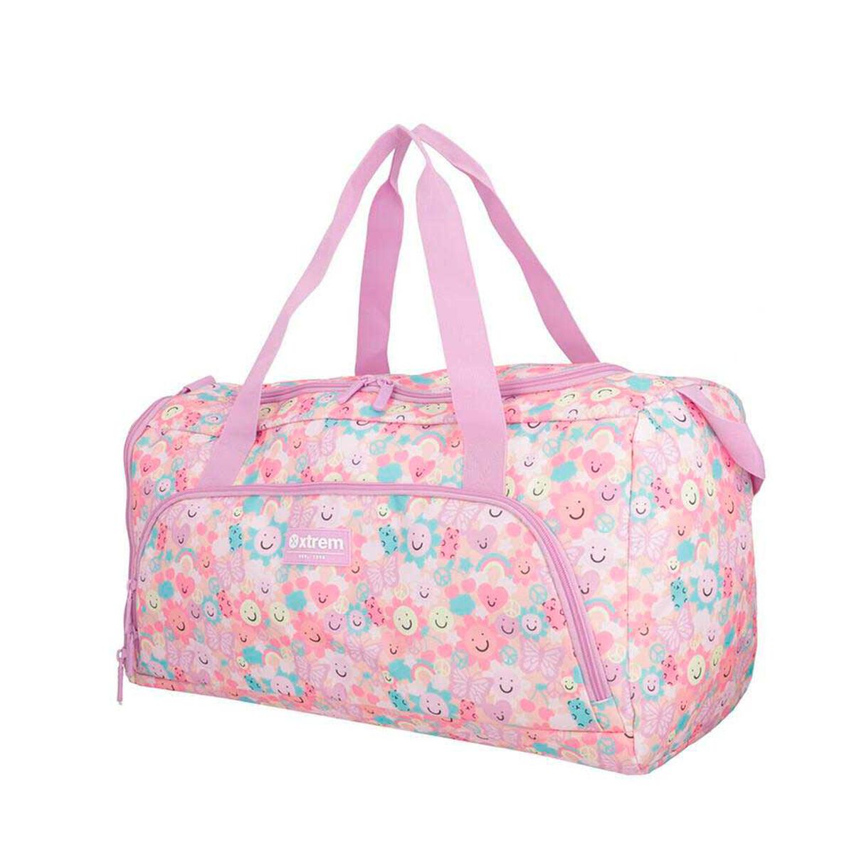 Megapack 2.0 5XT Mochila Ni&ntilde;a Xtrem Flores Rosado