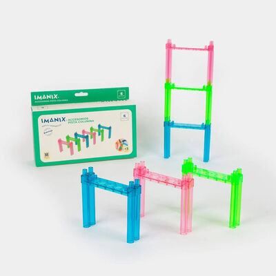 Pista Columna 6 Piezas Imanix