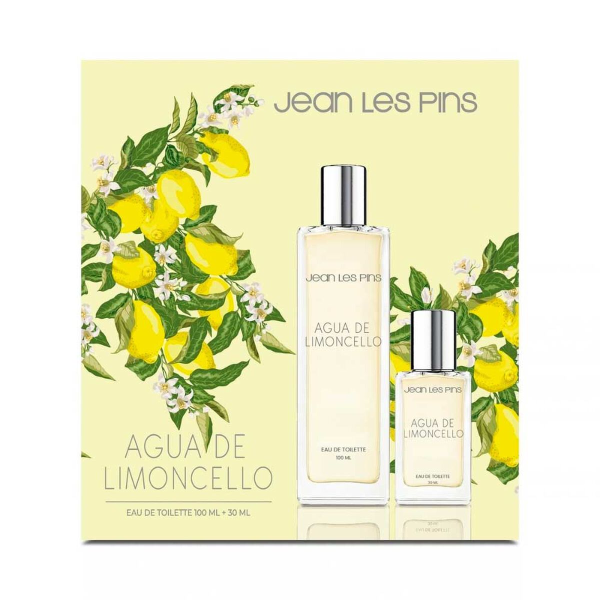 Set Perfume Jeans Les Pins Mujer Agua de Limoncello EDT 100 ml + Miniatura