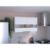 Mueble de Cocina Superior TuHome Soler 4 Puertas Blanco