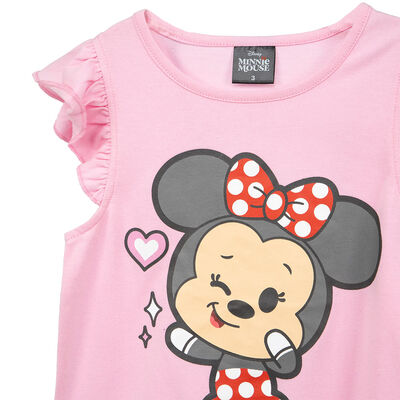 Imagen 2 del producto Polera Manga Corta Minnie Niña Licencias Rosado