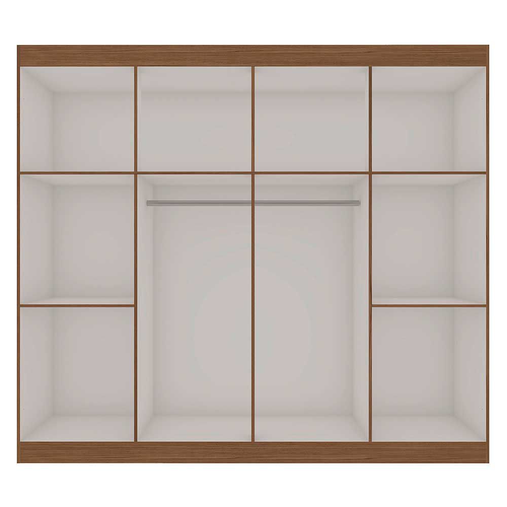 Closet Vekkahome Magnus 8 Puertas Café Oscuro | Abc