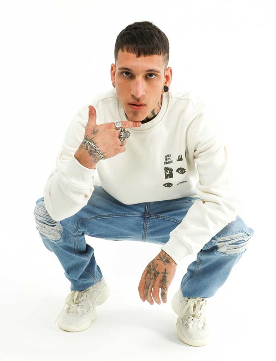 Polerón Con Estampado Hombre Fiorucci