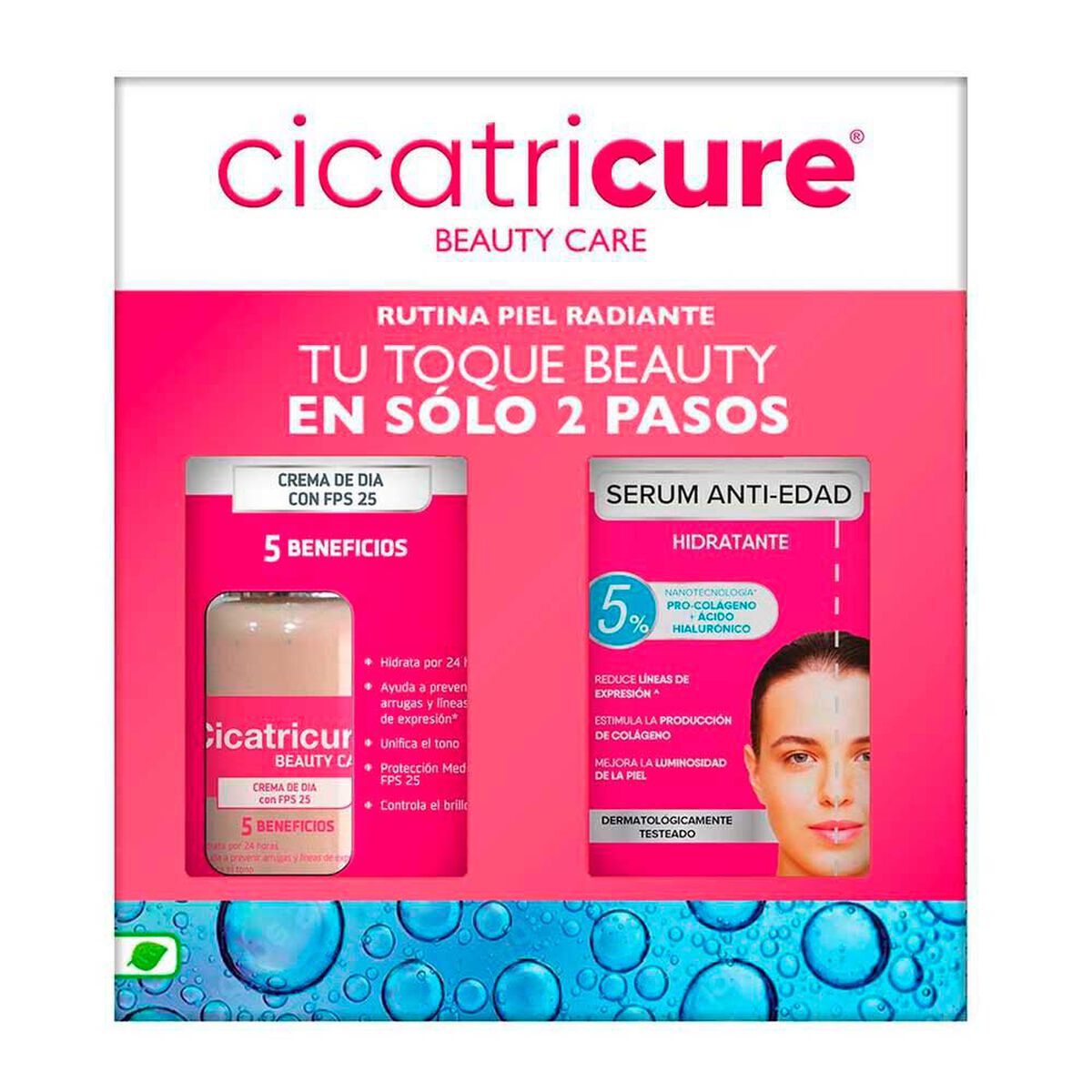 Pack Cicatricure Beauty Care 40G + Serum Hidratante 30Ml