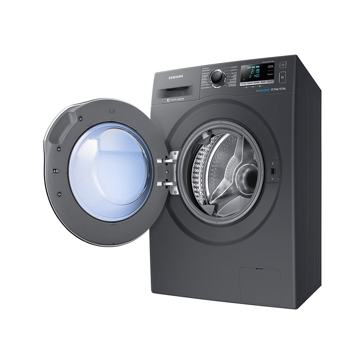 Lavadora Secadora Samsung WD10J6410AX 10,5/6 kg.