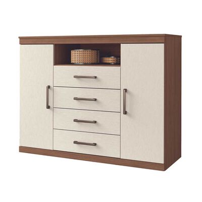 Imagen 2 del producto Cómoda Onessta Master 4 Cajones 2 Puertas Jatoba Arena