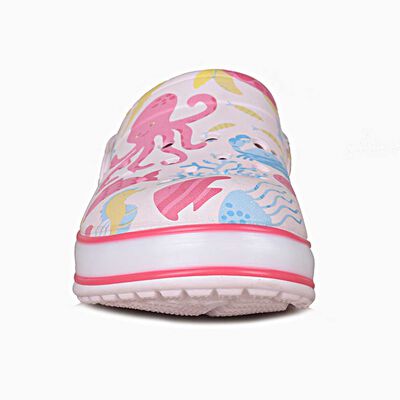 Imagen 2 del producto Zueco Niña Chess Fucsia, Multicolor, Rosado