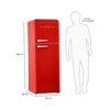 Refrigerador Frío directo Libero LRT-210DFRR 203 lt