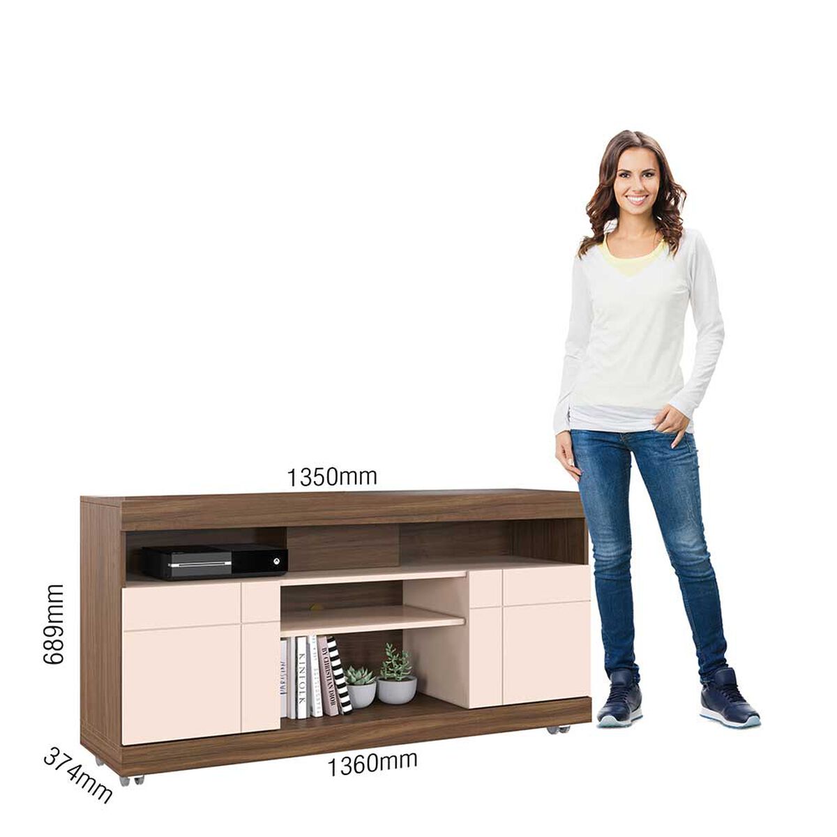 Rack Di Poretti Yara 47" Café