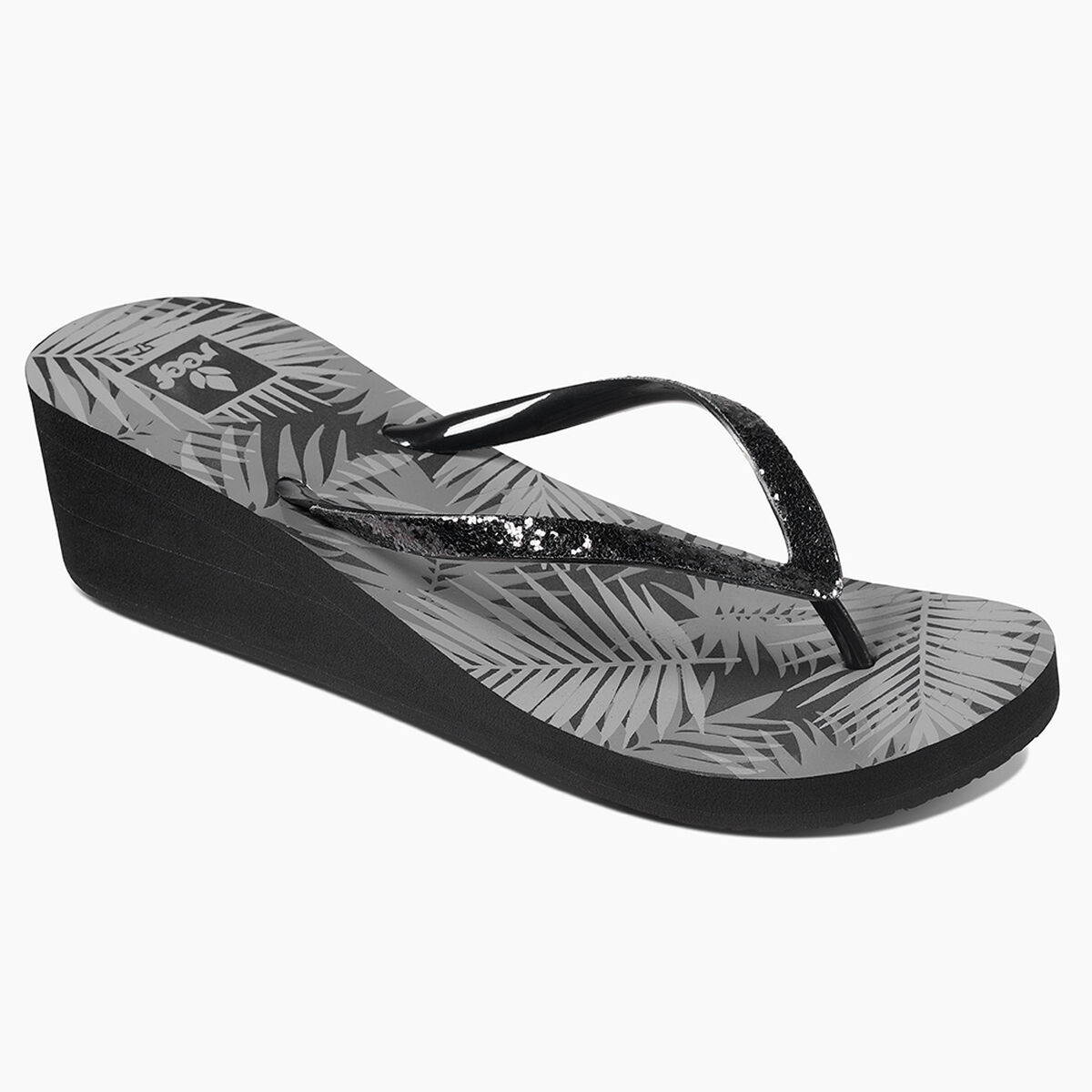 SANDALIA REEF FEMENINO KRYSTAL STAR PRINTS BLACK