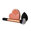Set  Brocha, Esponja de Maquillaje y Limpia Brochas