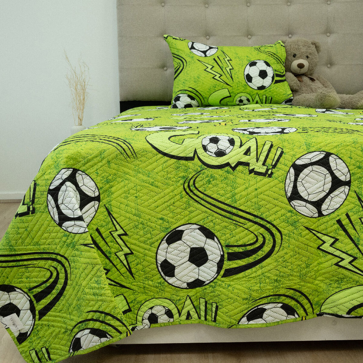 Quilt Doral Hotpress Infantil 1,5 Plazas Futbol