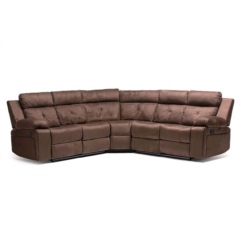 Sofa Seccional Daniels Arizona sin Consola Café