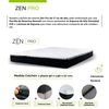 Base Latam Home 1 Plaza Zen Pro + Colchón Negro