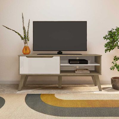 Imagen 2 del producto Rack TV Exit Lotus II Hasta 60"" Roble Beige