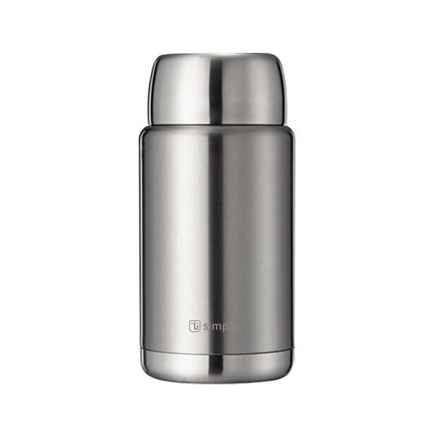Termo para Comida Simplit  Insulado Acero Inoxidable Gris 750 ml