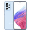 Combo Celular Samsung Galaxy A53 5G 128GB 6,5" Awesome Blue Liberado + Audífonos Bluetooth Galaxy Buds2 Graphite + Cargador 15W USB Flat TA Fast Charge